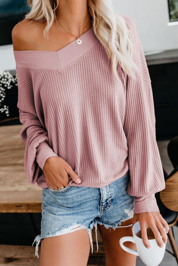 Pink Down to Earth Thermal Top